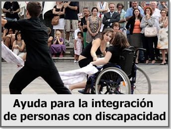 Ayuda para la integración de personas con discapacidad