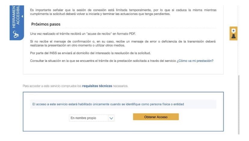 sede electrónica incapacidad permanente