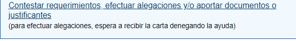 Alegaciones a la Agencia Tributaria por el cheque