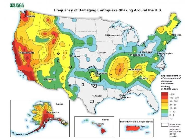Confirmed - America faces new earthquake hotspots that could change the map - Ring of Fire expands, threatens more devastating earthquakes