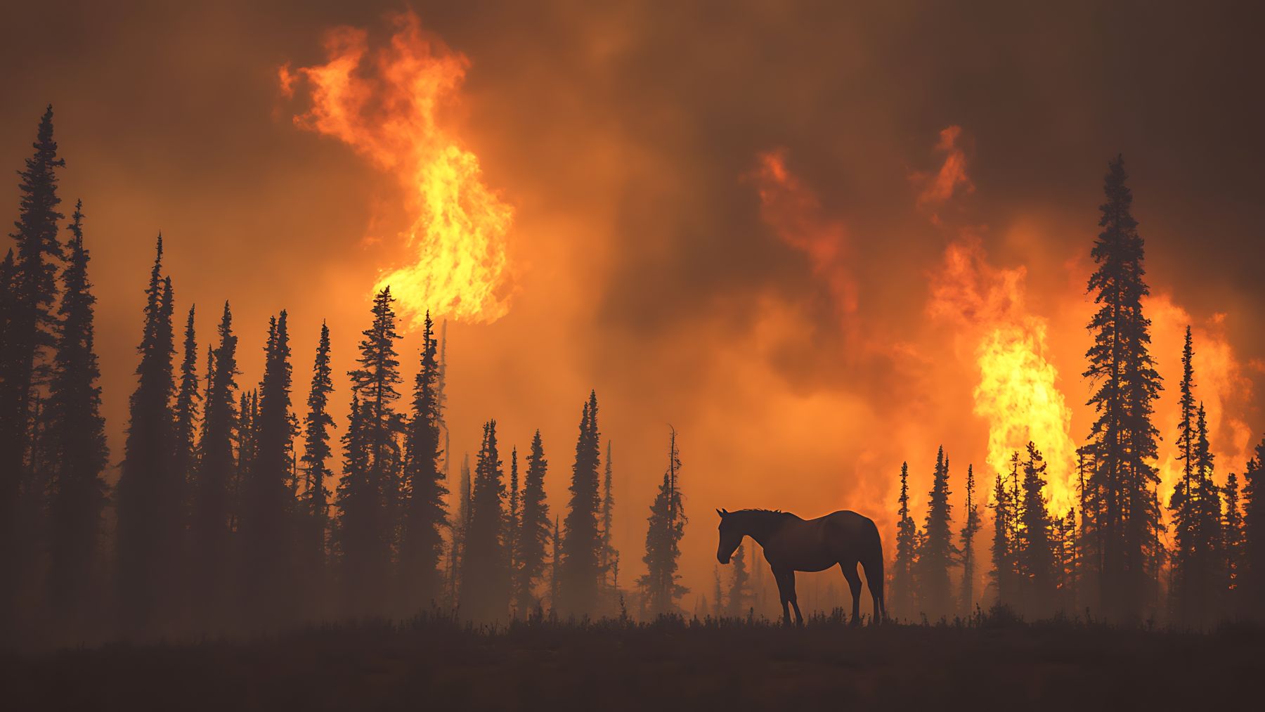 Goodbye to fires as we know them—scientists reveal how horses could become the new natural firefighting squad in the Mediterranean