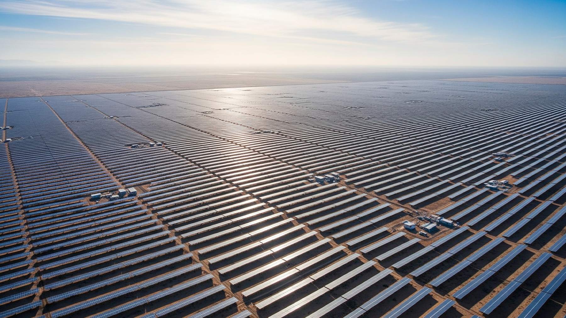 Confirmed—The United States achieves the unthinkable and turns an empty desert into a monumental solar plant with 1.4 million panels that are already producing clean energy