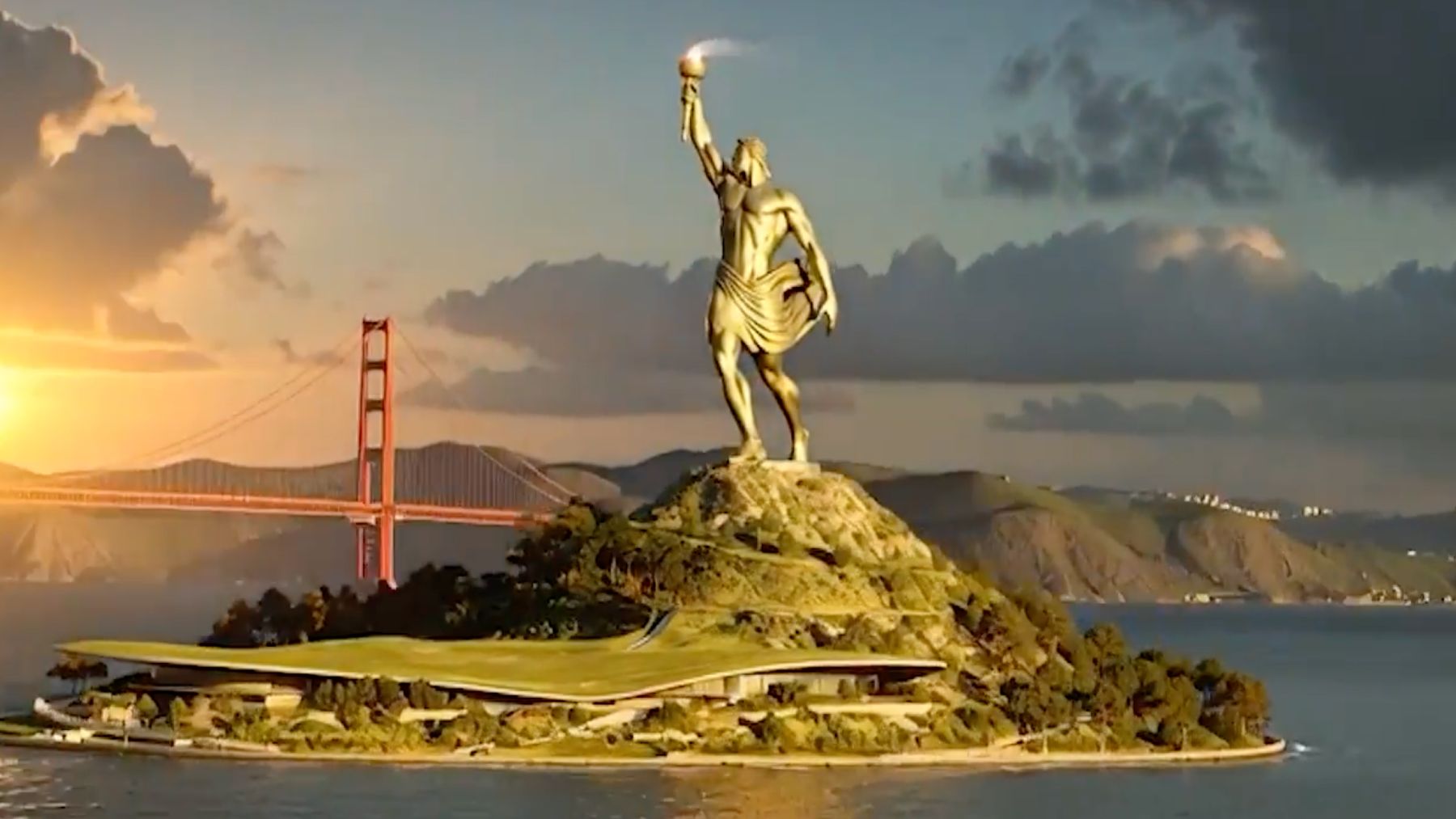 The most ambitious project in the United States—a 137-meter statue of Prometheus with an accompanying technology museum