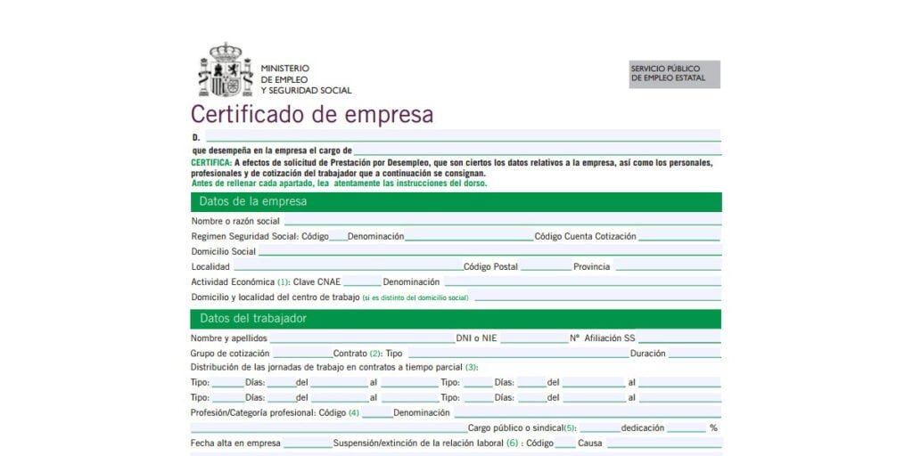 Certificados Sepe 