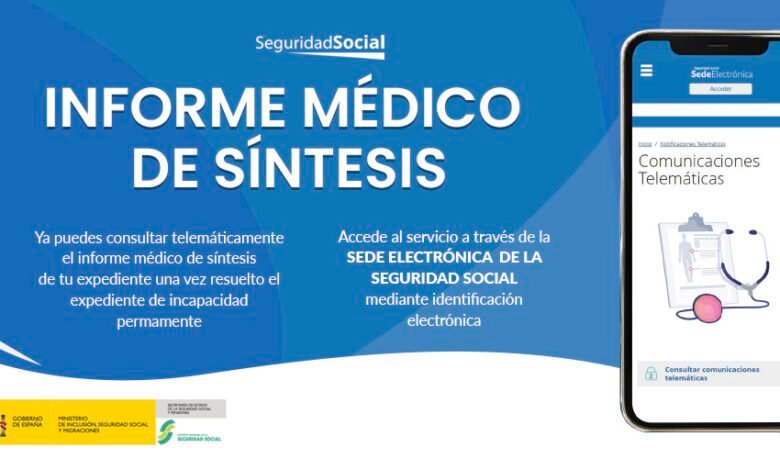 Ya puedes conseguir el informe medico de síntesis Online