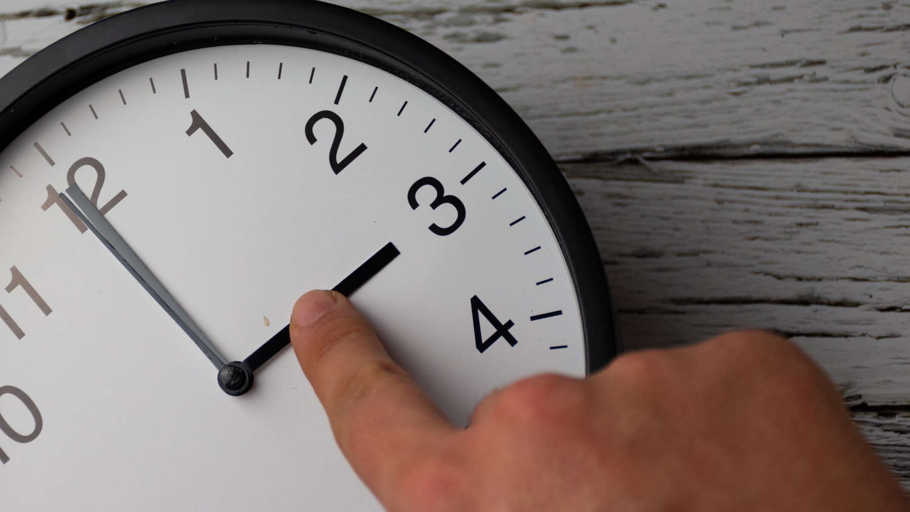 Se confirma la fecha en la que se hara el cambio de hora