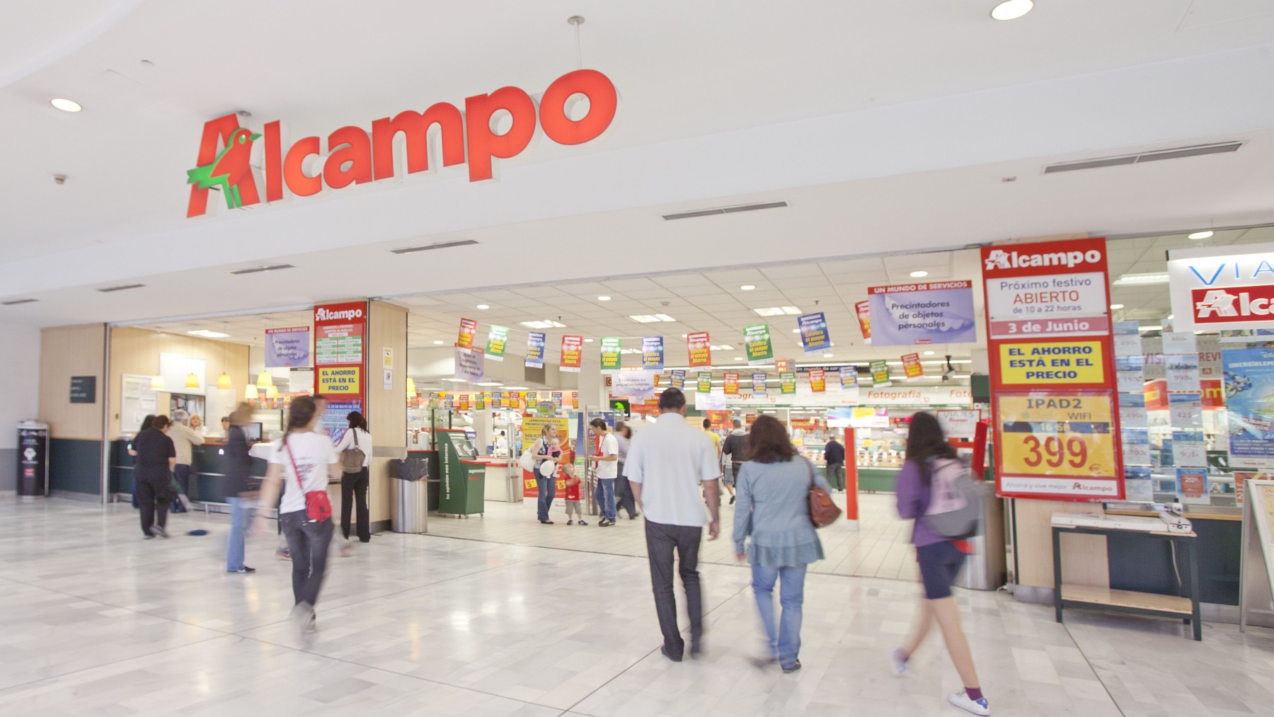 Alcampo confirma los supermercados que cerrará en España