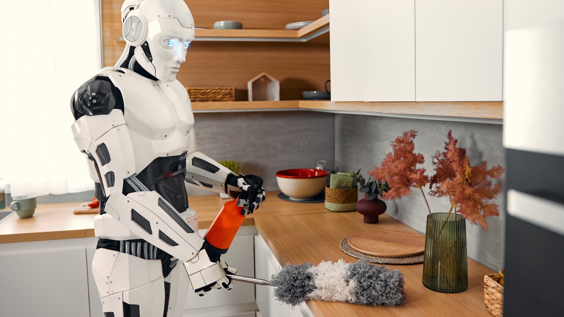 Adiós a planchar: así es el robot humanoide