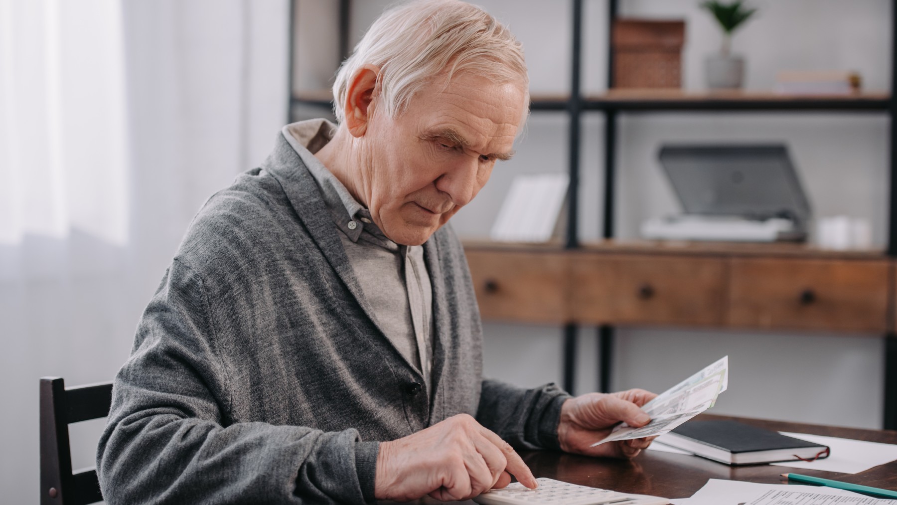 José Antonio, pensionista, tras un error de la Seguridad Social